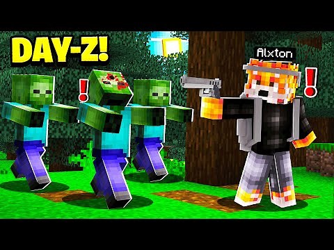 I JOINED a DAYZ MINECRAFT SERVER!