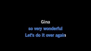 Karaoke Gina - Johnny Mathis - CDG, MP4, KFN - Karaoke Version