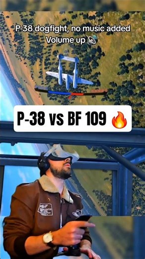 P-38 Dogfight - No music 🔊#warthunder #warthunderaviation #warthundervideo #warthundersimulator