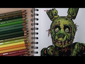 Drawing Springtrap - FNaF 3
