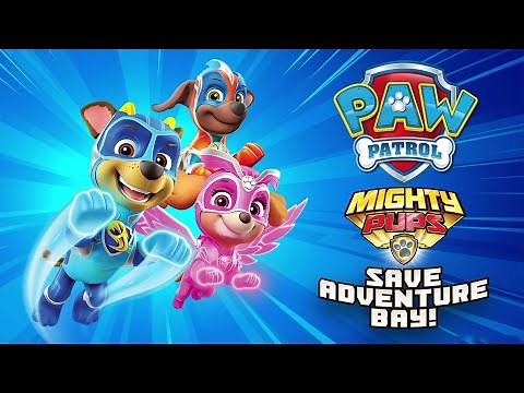 Paw Patrol: Mighty Pups Save Adventure Bay - Full Gameplay Walkthrough (Longplay)