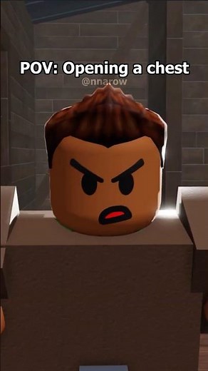 POV: Opening A Chest In 99 nights #99nightintheforest #robloxanimation