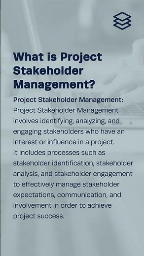 What is Project Stakeholder Management?