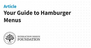 Your Guide to Hamburger Menus