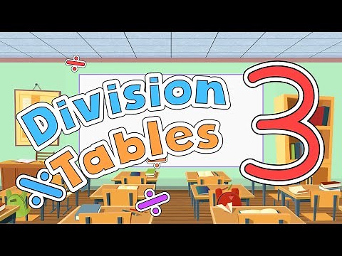 Division Tables 3 | Jack Hartmann