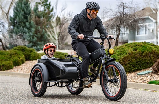 MOD Easy SideCar 3: E-Bike Fun for More Than One