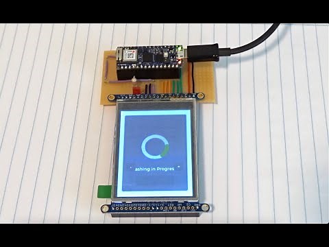 Squareline UI and LVGL Events on an Arduino Nano RP2040 Connect | Tutorials | nerdhut.de