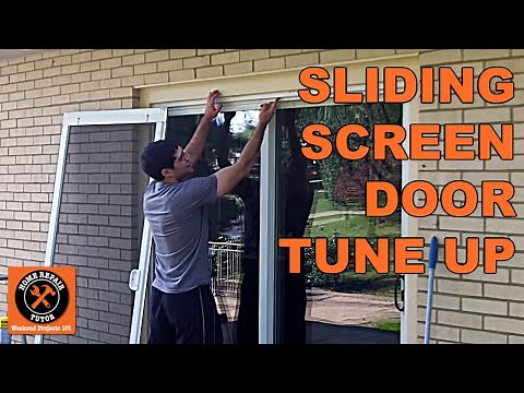 How to Give Your Sliding Screen Door a Tune Up