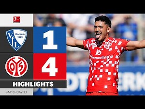 Mainz Keeps Europe-Dreams Alive! | VFL BOCHUM - MAINZ 05 | Highlights | Matchday 33 – Bundesliga