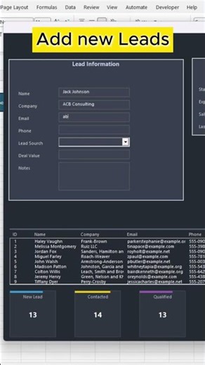I Built My Own CRM in Excel… And It Actually Works