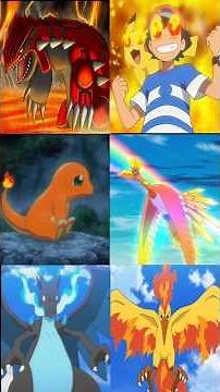 Ash's Fire Type Pokémon from worst to best