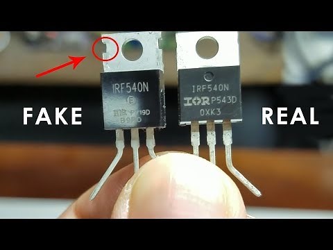 Real vs Fake MOSFET | How to identify a Fake Transistor? | MOSFET Test