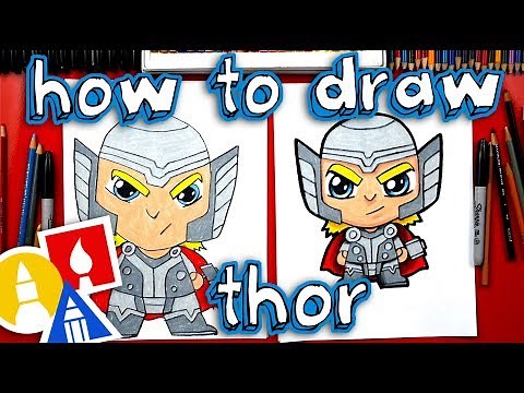 How To Draw Cartoon Thor