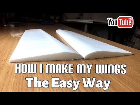 How I Make Airfoil Wings| For Beginners