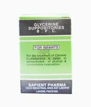 Glycerine Suppositories for (infants)