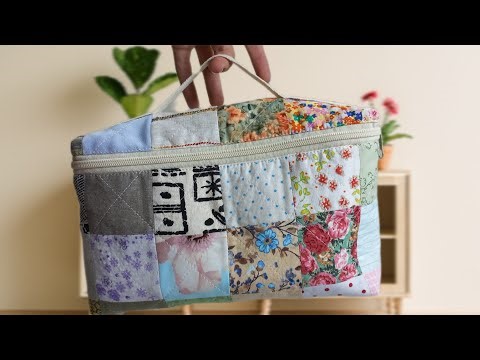 This Patchwork project will brighten your life/Turn small pieces of fabric into beauty