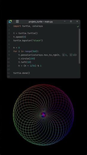 Watch This AMAZING Rainbow Circle Trick!