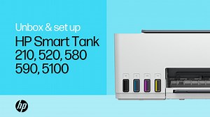 HP Smart Tank 580 All-in-One Printer Setup | HP® Support
