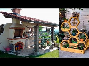 Beautiful ideas for your backyard design! 36 examples to make your yard cozy!