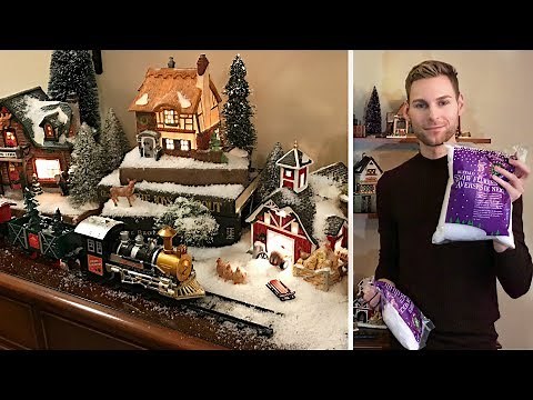 Christmas Village Display - How To Set Up A Christmas Village - Christmas Decorating