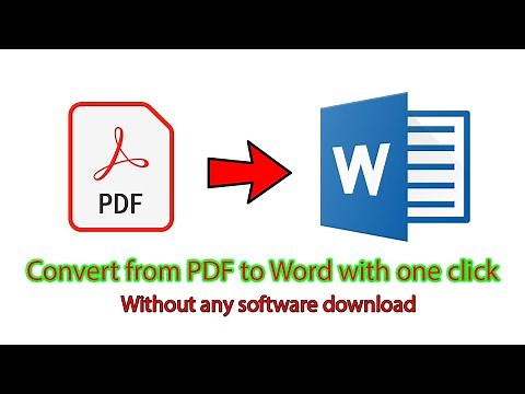 Pdf to word converter (Pdf editor)