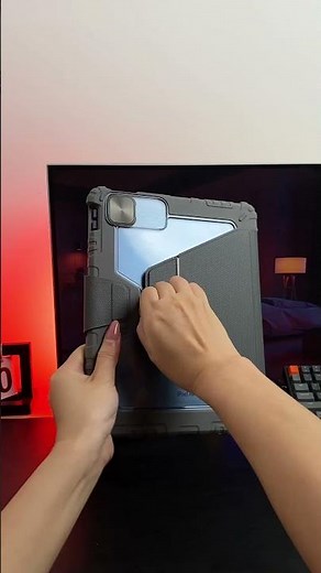 Nillkin Magnetic Bumper Link Backlit Keyboard Case in Grey Review | Ultimate iPad Protection