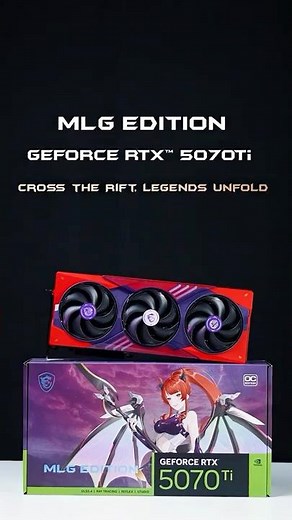 GeForce RTX™ 5070 Ti MLG EDITION - Unboxing | MSI