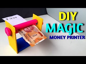 How to make a Magic Money printer,magic printer machine,money maker machine