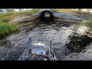 Snowmobile river 2021