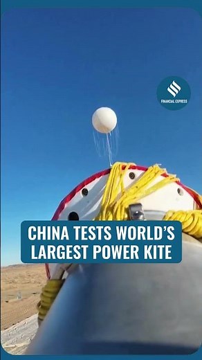 China Successfully Tests World’s Largest Power-Generating Kite in Renewable Energy Milestone