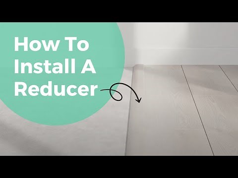 How To Install A Reducer || Flooring Installation Tips || Luxury Vinyl Flooring