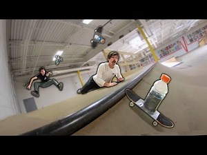 BOTTLE FLIP HANDBOARD CHALLENGE! | Round 2