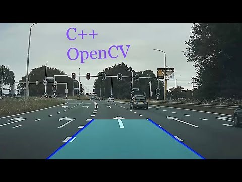 Lane detection with C++ and OpenCV