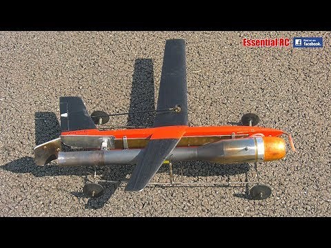 200 MPH+ control line *ORANGE MONSTER HIGH SPEED PULSE JET*