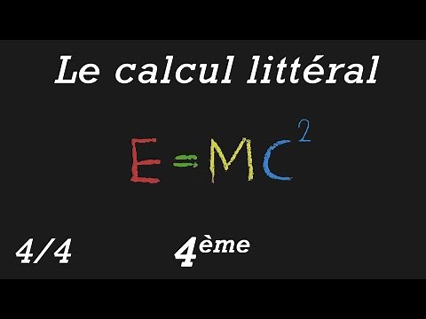 Le calcul littéral - Tableur & Scratch - 4ème - Partie 4