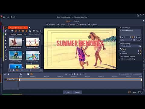 Adding Titles in Pinnacle Studio