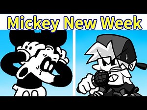 Friday Night Funkin': Mickey Mouse 2 New Songs FULL WEEK + Cutscenes [FNF Fanmade Mod/HARD]