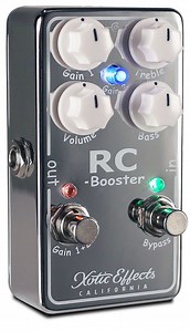 Xotic RC Boosterが進化！RC Booster V2で2つのゲインを手にいれる。