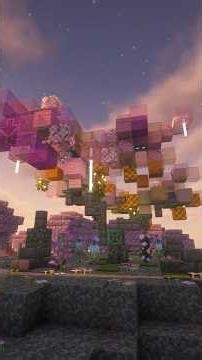 Custom Tree 3 of 30 | Mystical Magical Tree #minecraft #minecraftbuilding #timelapse