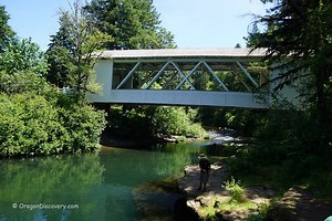 Hannah Covered Bridge – A Historic Landmark on the Covered Bridge Tour - Oregon Discovery