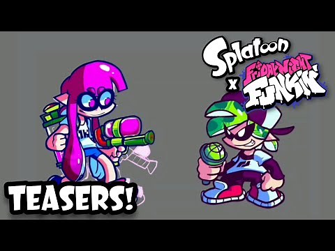 SPLATOON FNF MOD TEASERS?!? | THE INKLINGS LAND IN THE FNF UNIVERSE AT THE HAND OF BBPANZU HIMSELF!