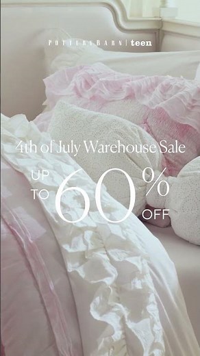 Up to 60% off During Our 4th of July Warehouse Sale