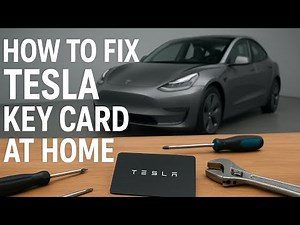 How to Fix a Tesla Key Card at Home