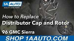 How to Replace Distributor Cap Rotor 1996-99 GMC K1500 V8 5-7l