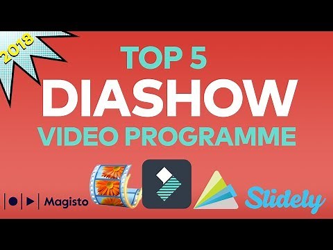 Die 5 BESTEN Programme zum Erstellen von DIASHOW-Videos | Filmora