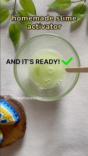 Homemade Slime Activator Using ENO | Easy DIY Activator Recipe #slime #shorts