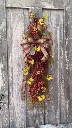 DIY Fall Swag Compilation | Easy Autumn Door Decor Projects
