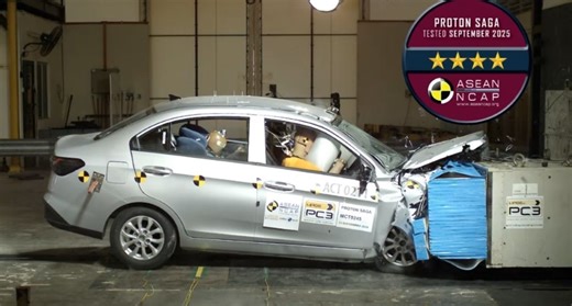 News: Proton Saga gets 4-star Asean NCAP rating