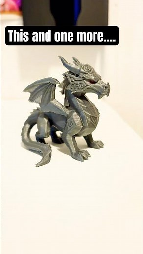 Take a look at these, I 3D Printed a Dragon and a….