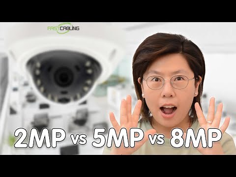 CCTV Security Cameras Comparison: 2MP VS 5MP VS 8MP(4K)